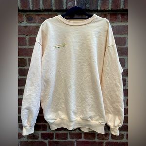 Heavy Manners crew neck vanilla